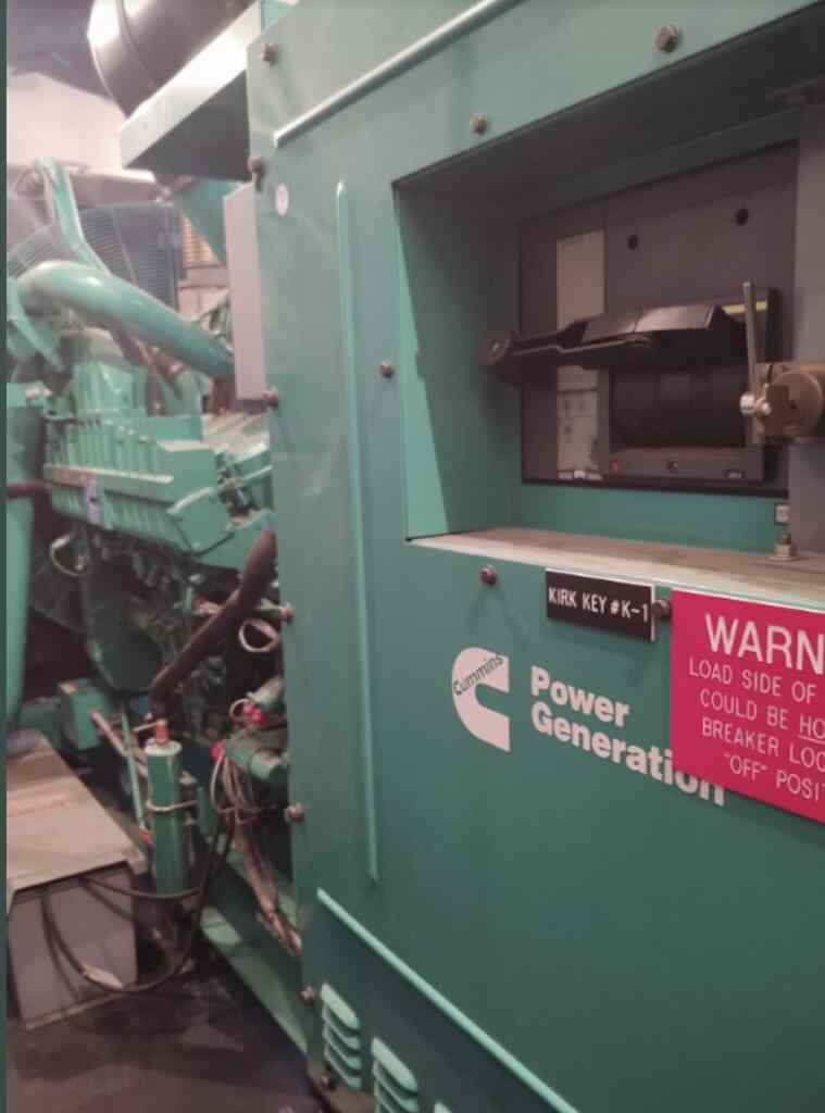 Cummins DQFAD QST30-G5 Standby Diesel Generator- Tier 2